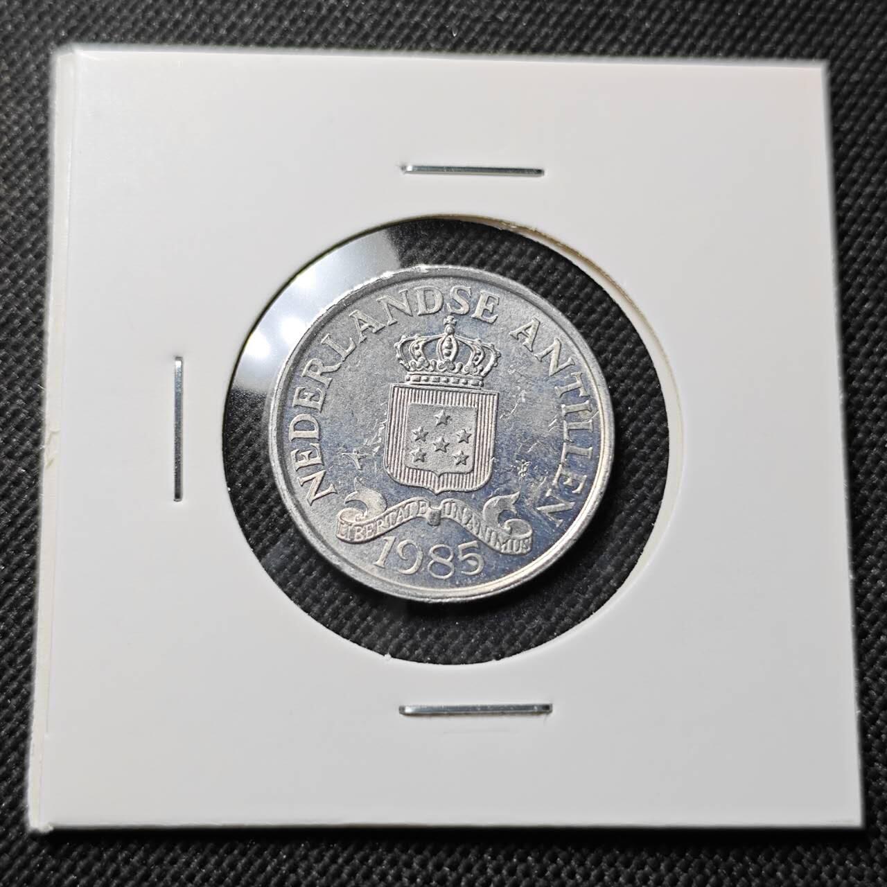 KK钱币收藏小铺  第414期 2月预留时间 周末发货  荷属安地列斯