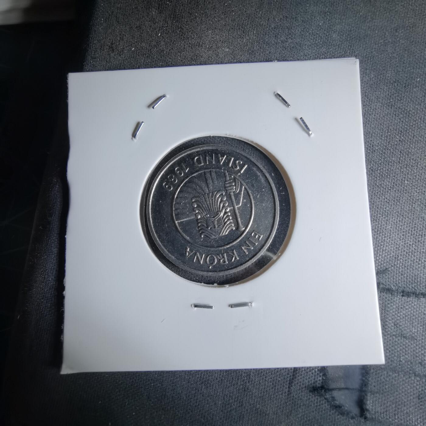 沼泽如烟--第1042场 冰岛1989年1克朗