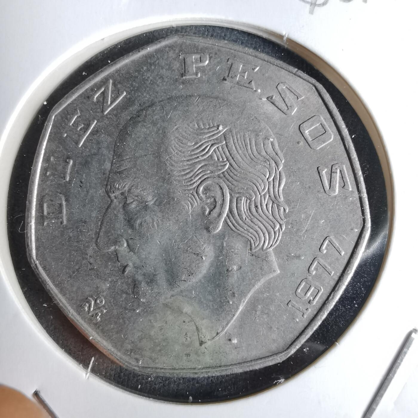 沼泽如烟--第1042场 墨西哥1977年10比索