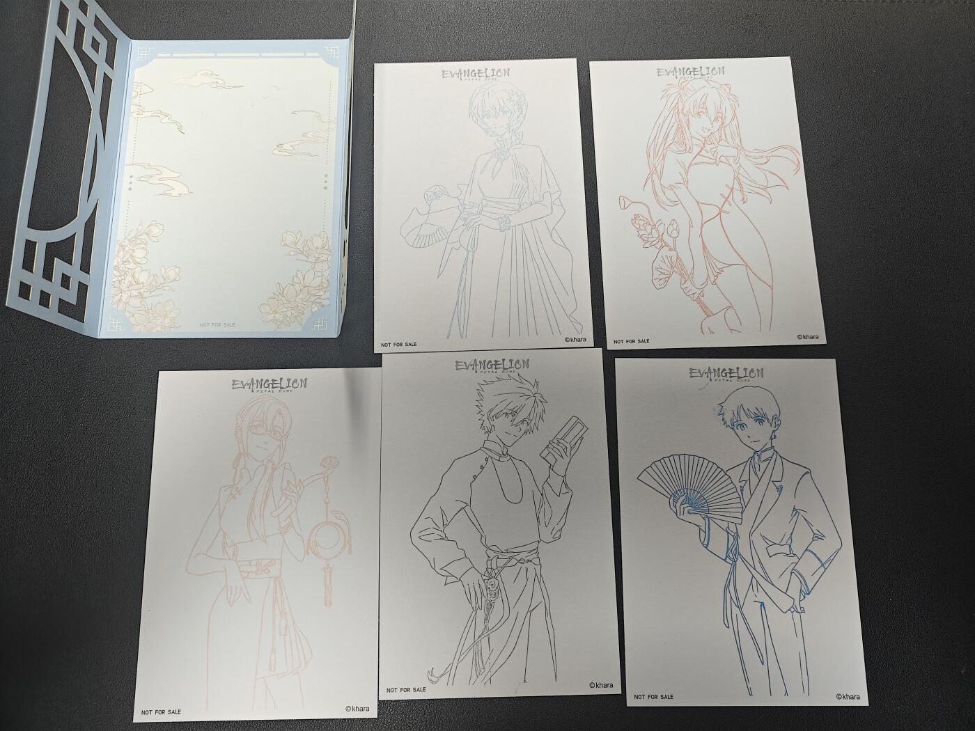 天玑星卡拍第183期《4.2周四截拍》持续收拍收评中 满赠卡需备注 新世纪福音战士 明信片 五个