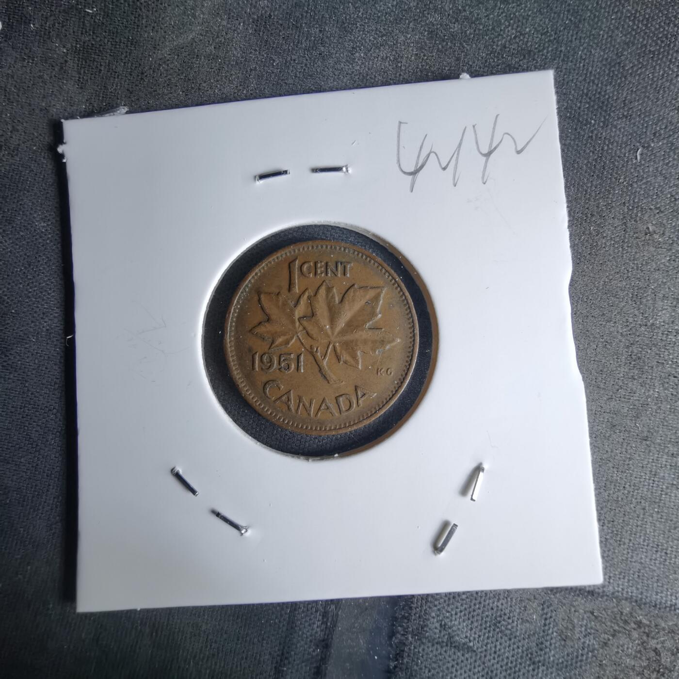 沼泽如烟--第1042场 加拿大1951年一分