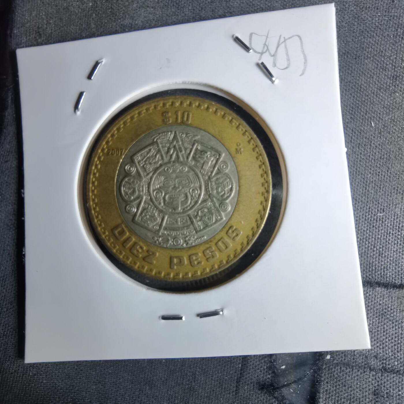 沼泽如烟--第1042场 墨西哥2007年10比索