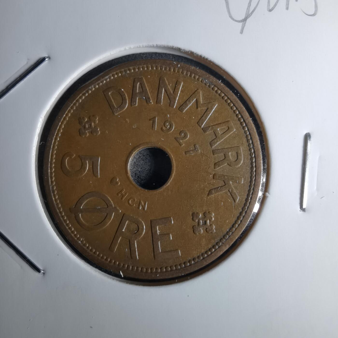 沼泽如烟--第1042场 丹麦1927年5欧尔