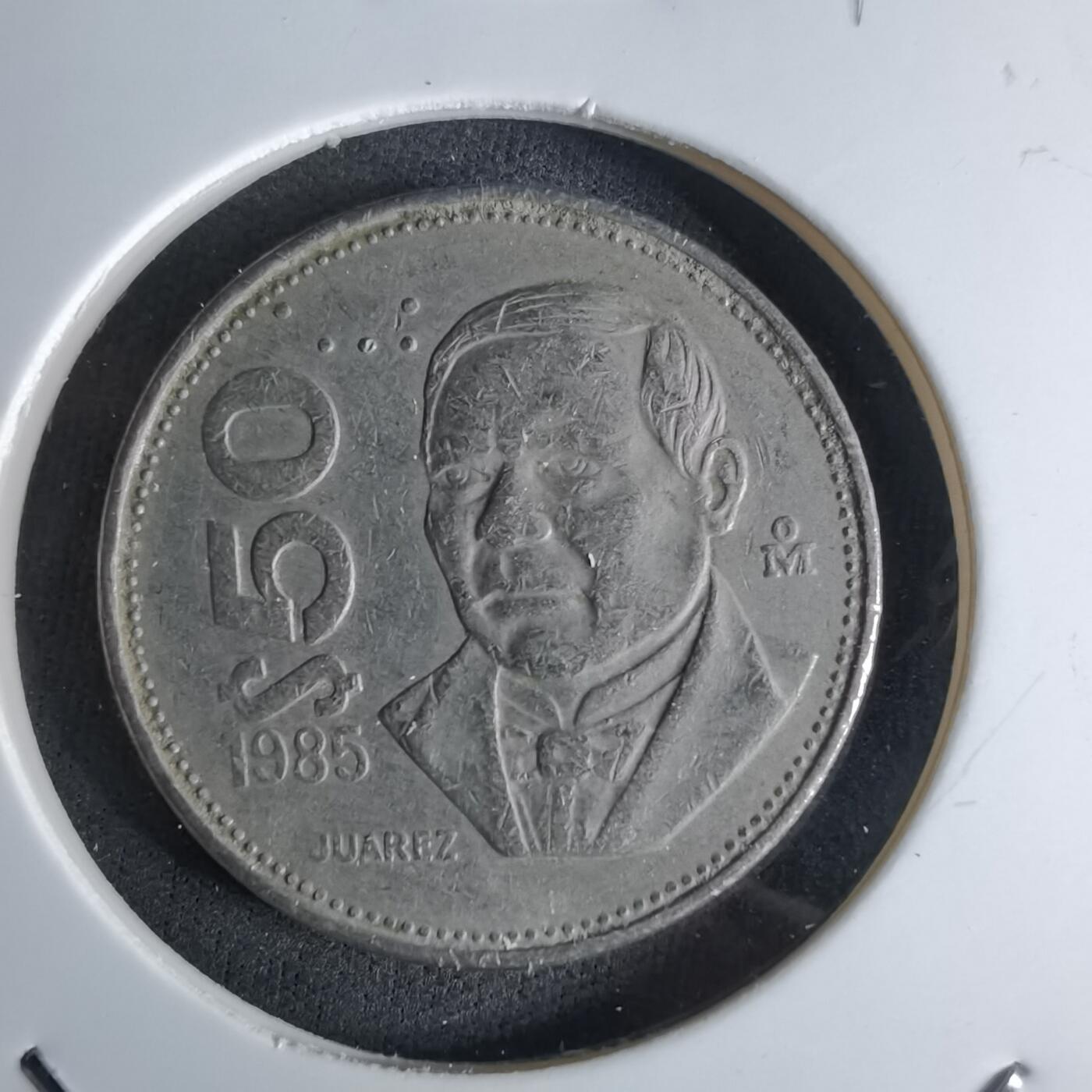 沼泽如烟--第1042场 墨西哥1985年50比索