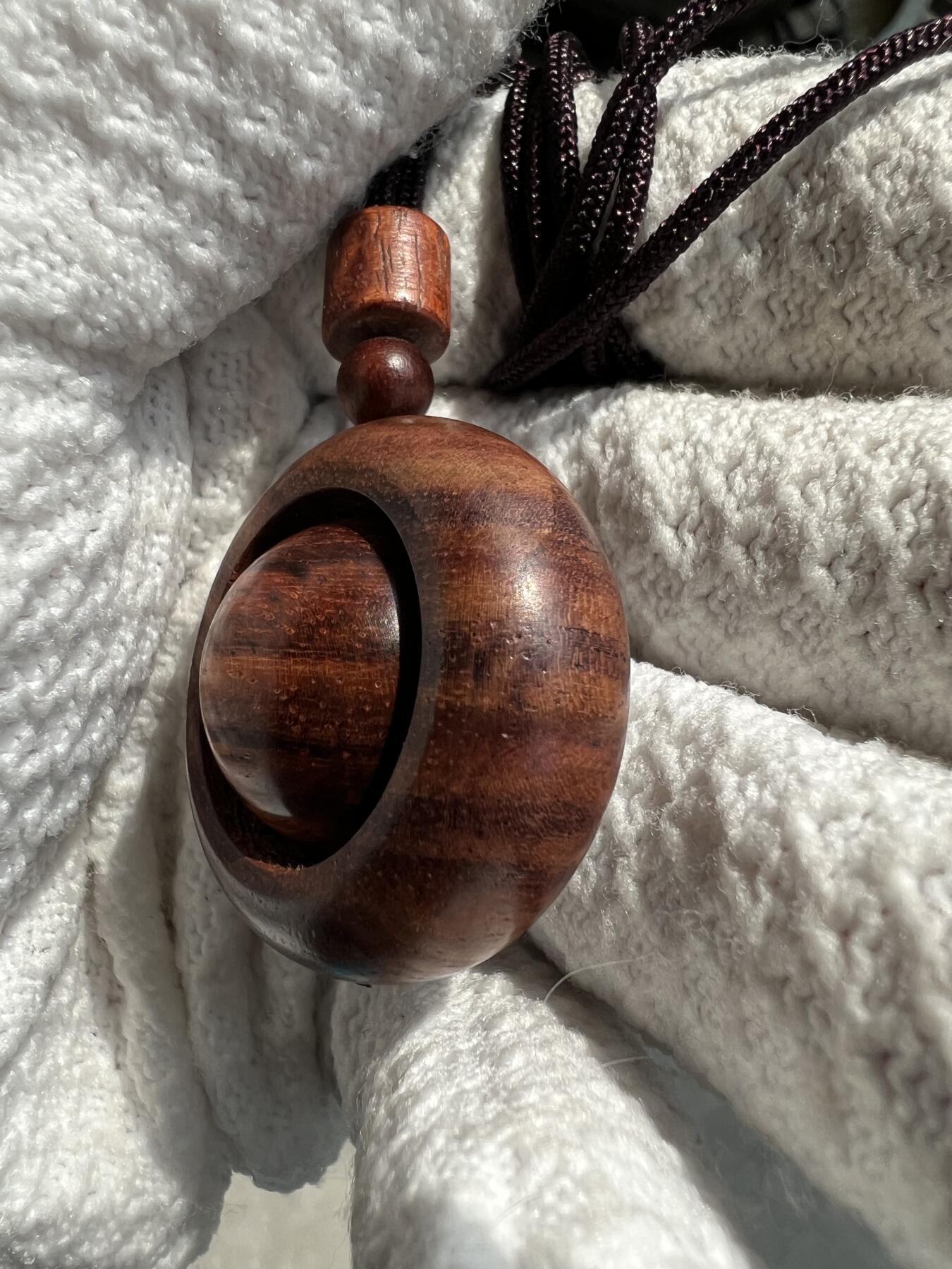 零元拍：海南黄花梨转运珠：33/20MM