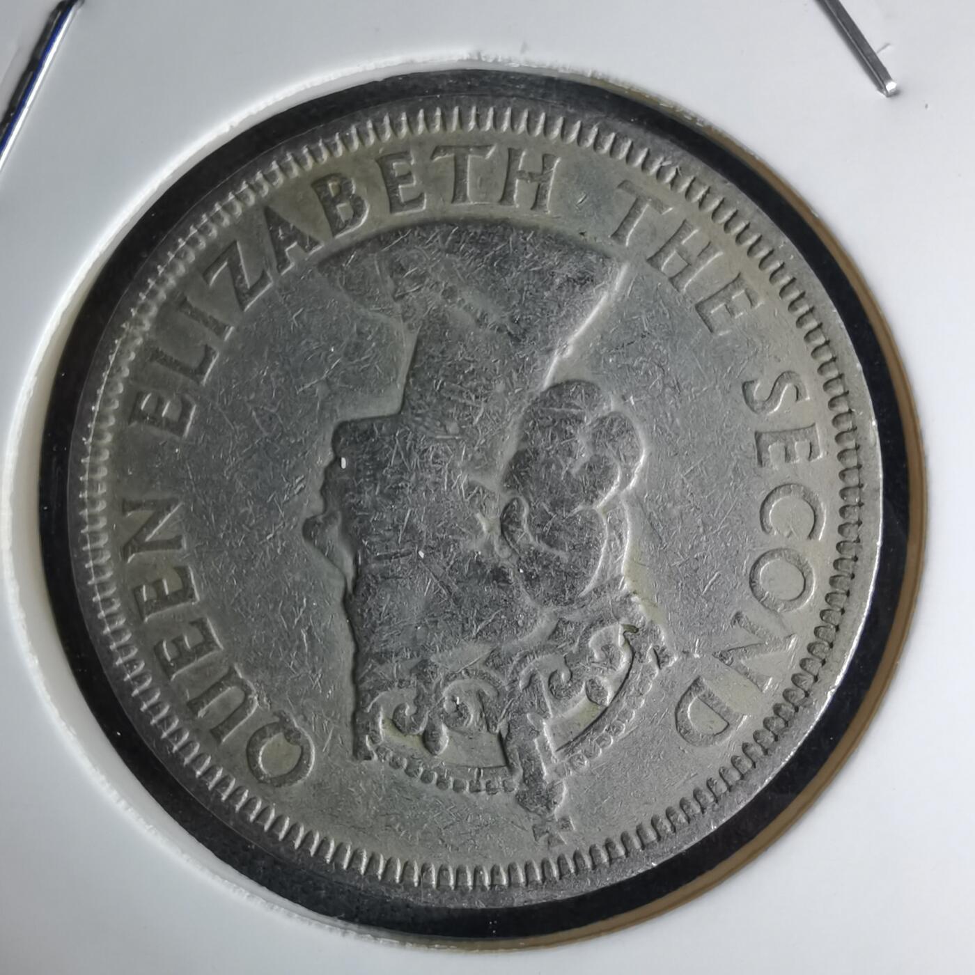 沼泽如烟--第1042场 毛里求斯1971年1卢比