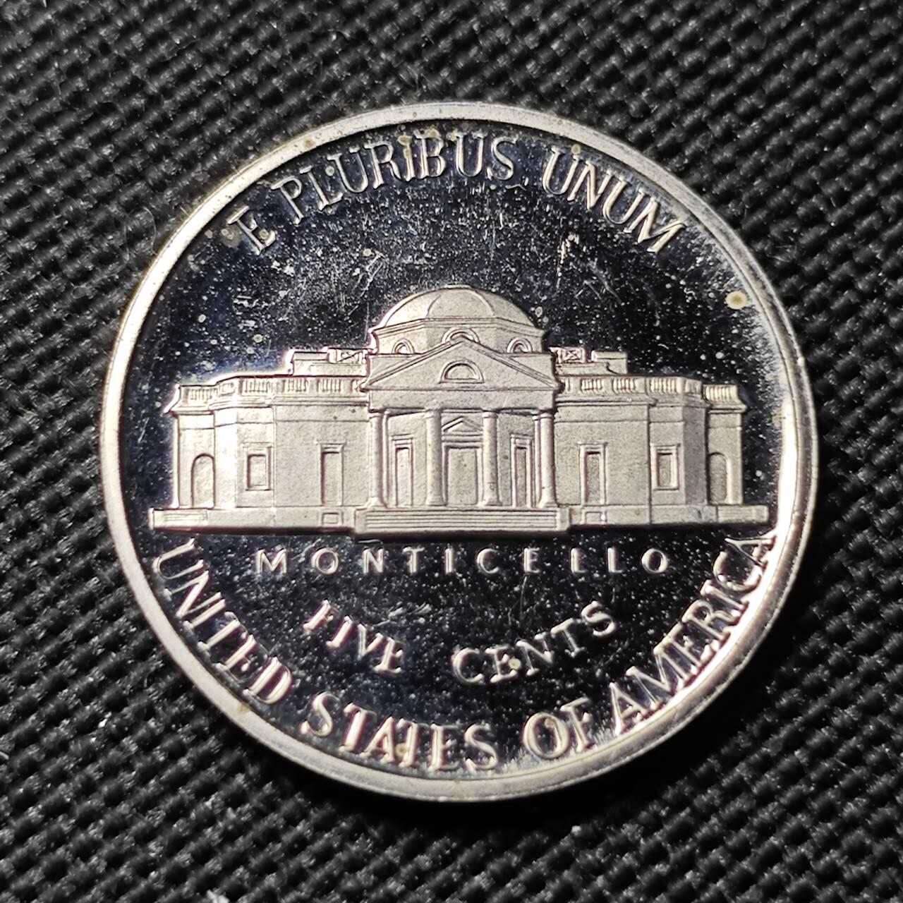 KK钱币收藏小铺  第414期 2月预留时间 周末发货 1984美国5分精制币