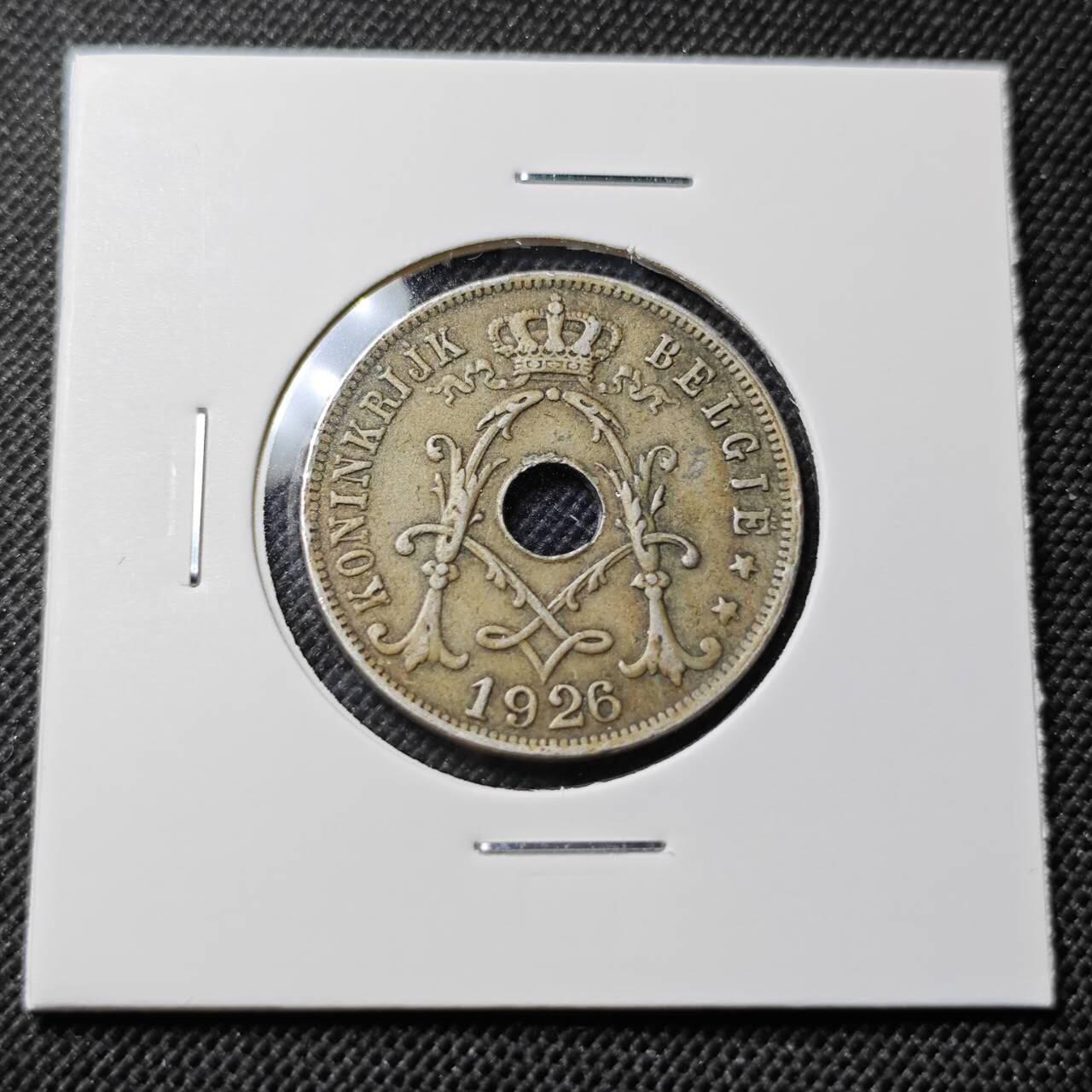 KK钱币收藏小铺  第414期 2月预留时间 周末发货  比利时25分