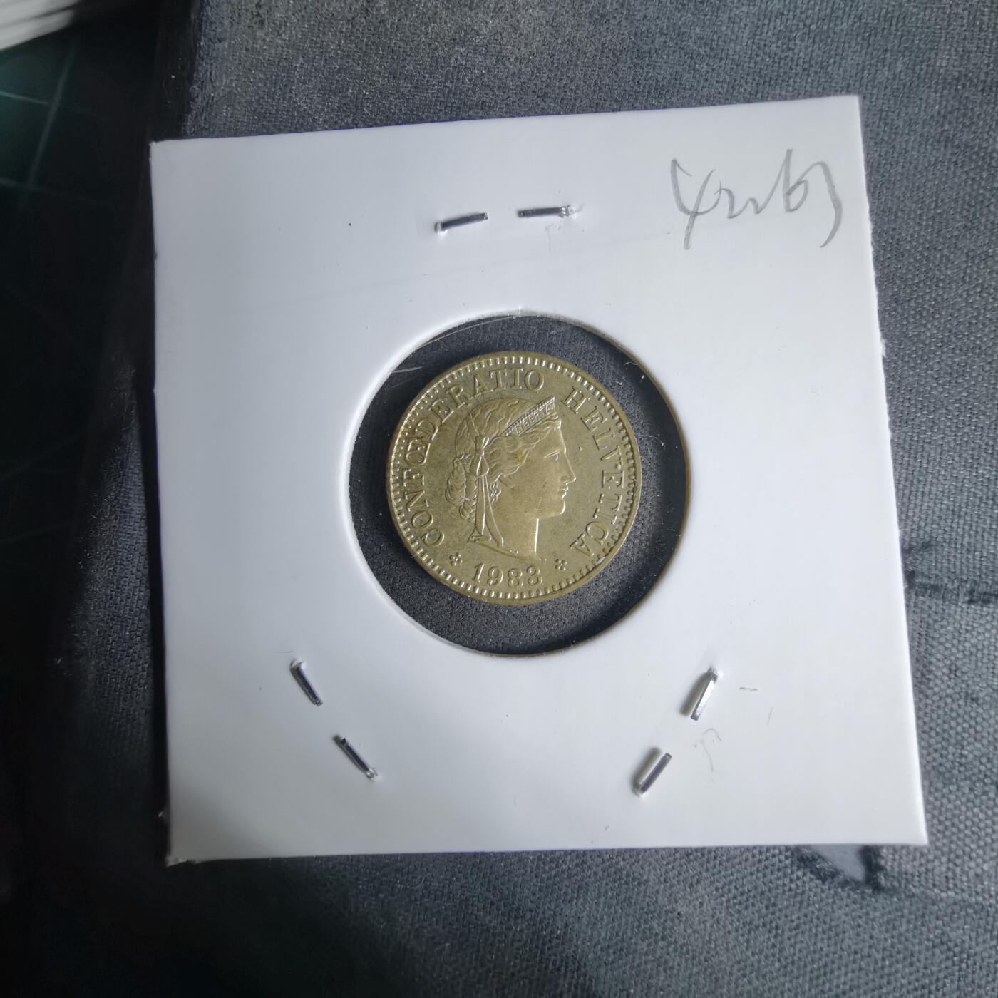 沼泽如烟--第1042场 瑞士1983年五分