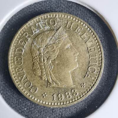 沼泽如烟--第1042场 - 瑞士1983年五分