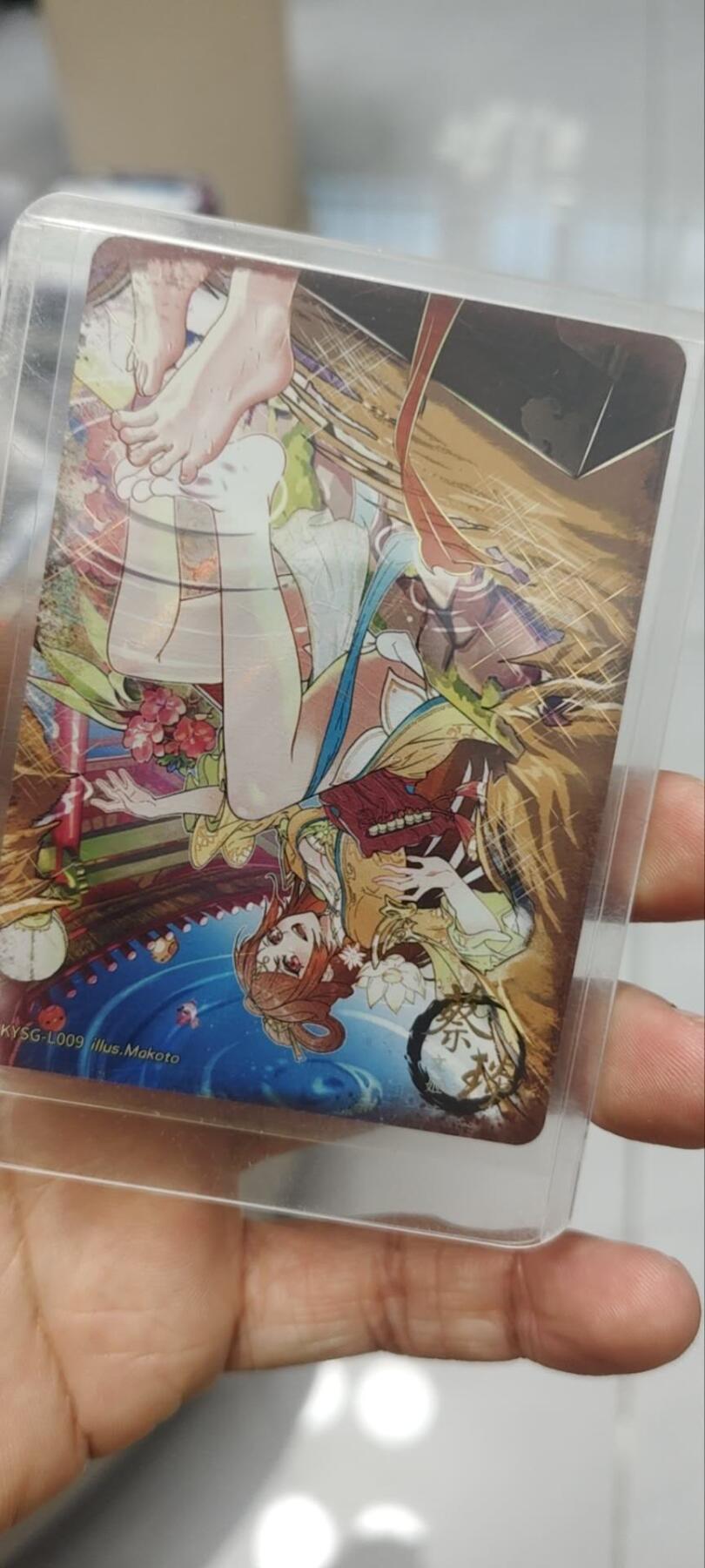 秋原瞳的小店第四十期——青梅时节雨纷纷，牧童遥指杏花村 卡游三国3弹艺术家镜花水月卡——蔡文姬