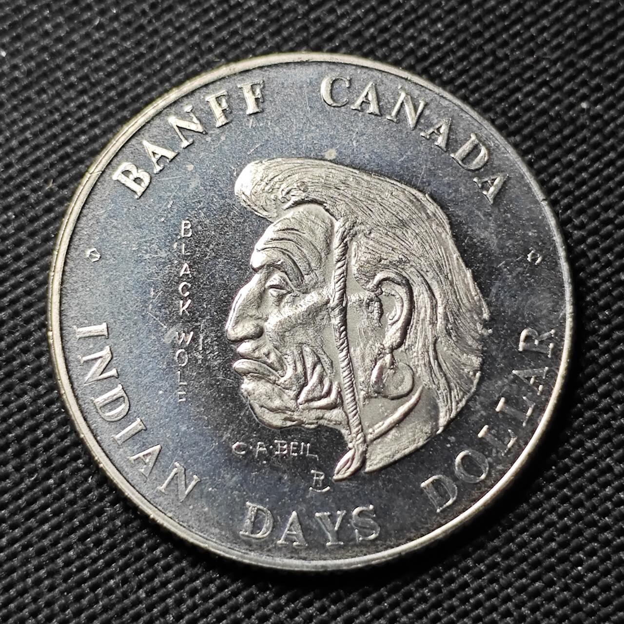 KK钱币收藏小铺  第414期 2月预留时间 周末发货  1977加拿大1元好品代币