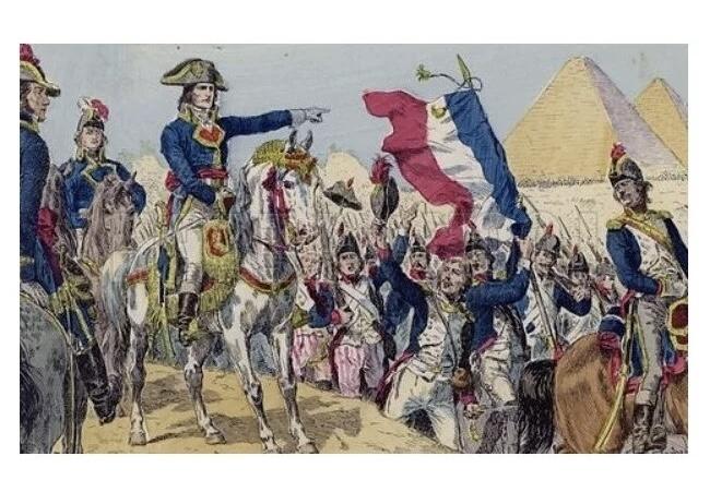 【艺术】法国艺术大章纪念1798年 拿破仑远征埃及+雄鹰高浮雕精制大镀金章 40MM