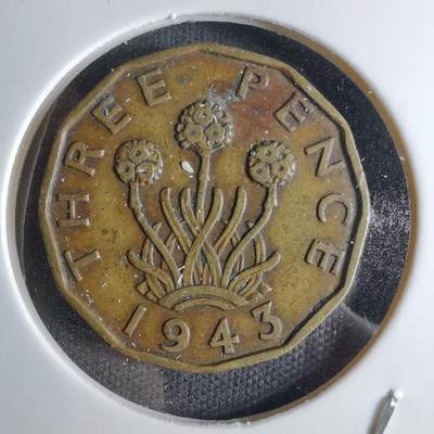 沼泽如烟--第1042场 - 英国1943年3便士