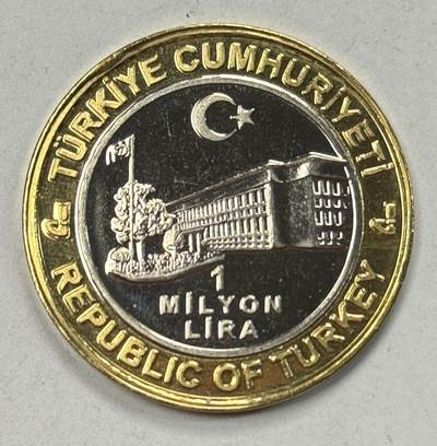 S&S Numismatic世界钱币-拍卖 第125期  - 土耳其2003年 伊斯坦布尔铸币厂成立535周年 1000000里拉双色纪念币 “1月31日”版