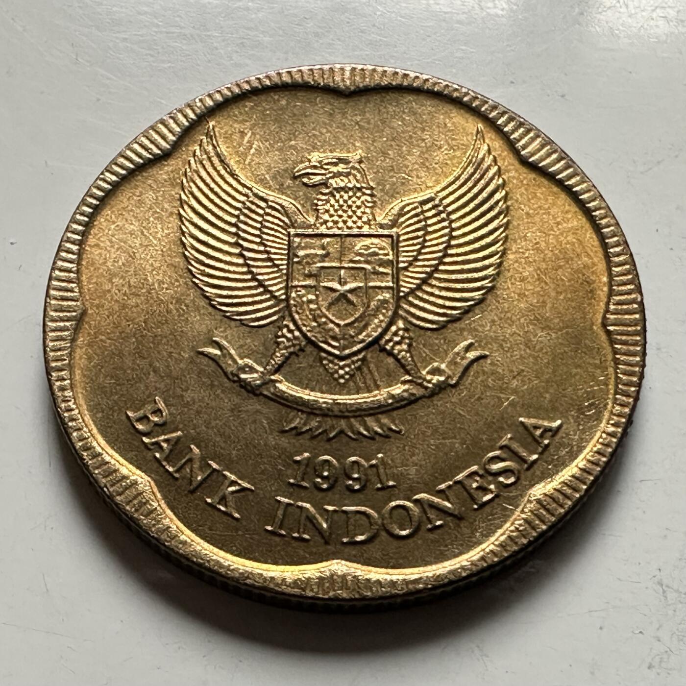 🌹外币初藏🌹🐯2026年第36场   每周二四六晚8️⃣点 接代拍 印尼1991年500卢比