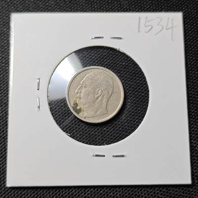 KK钱币收藏小铺  第415期 2月预留时间 周末发货 1962挪威25欧尔 