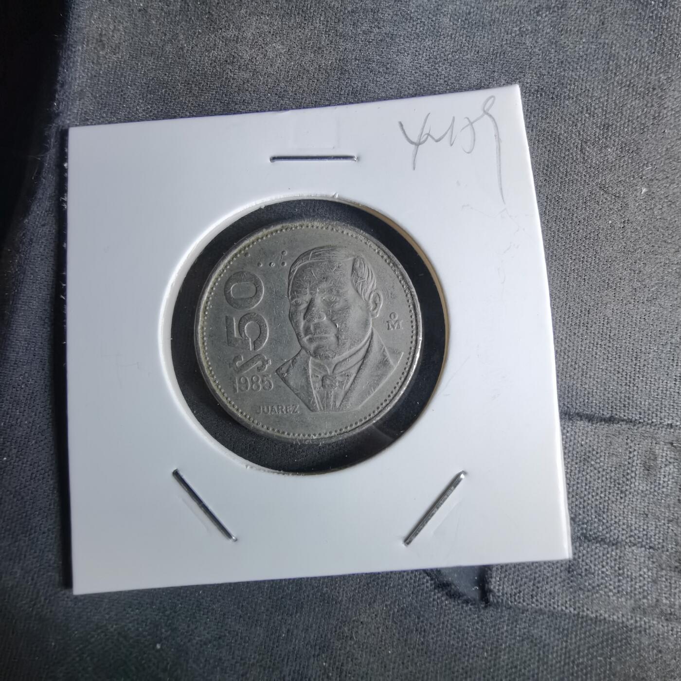 沼泽如烟--第1042场 墨西哥1985年50比索