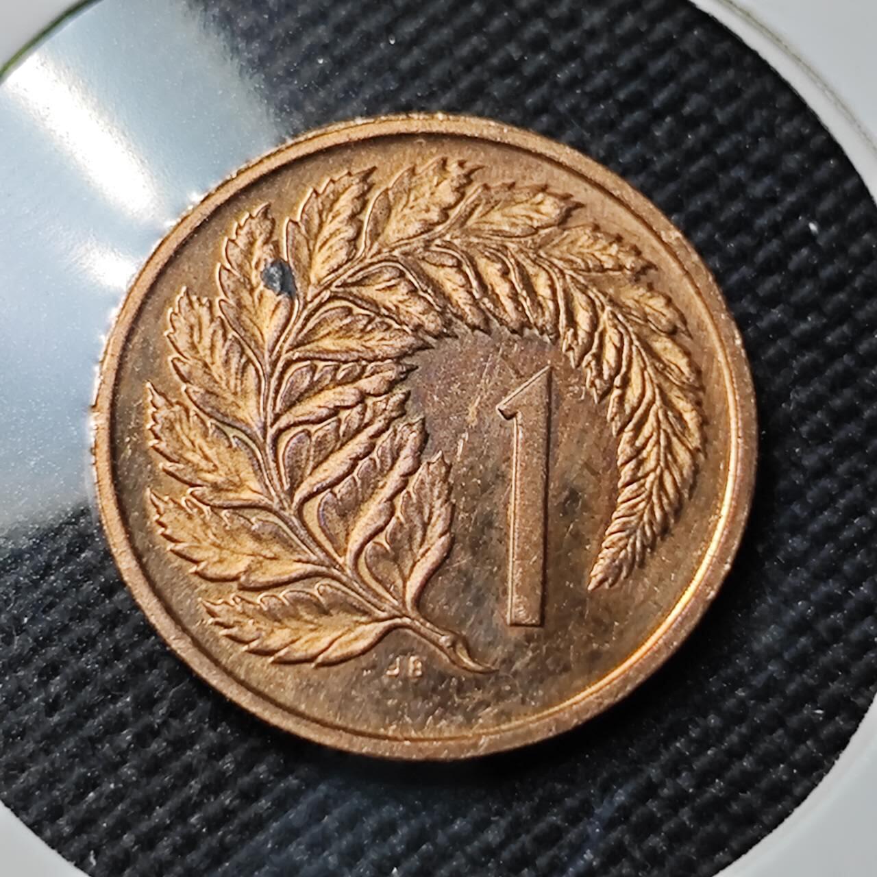 KK钱币收藏小铺  第414期 2月预留时间 周末发货 1980新西兰1分 精制币