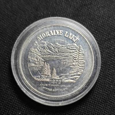 KK钱币收藏小铺  第415期 2月预留时间 周末发货 1979加拿大1元 代币
