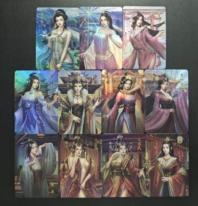 天玑星卡拍第183期《4.2周四截拍》持续收拍收评中 满赠卡需备注 - 宁缺卡牌 百美图 粗彩 十一张