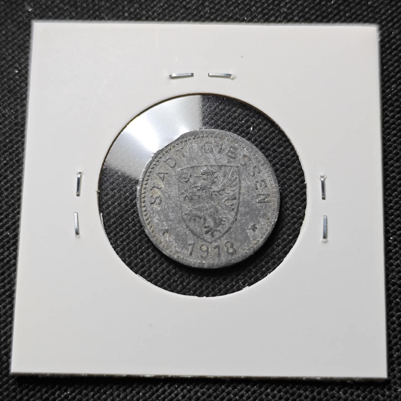 KK钱币收藏小铺  第414期 2月预留时间 周末发货  徳紧10芬尼代币