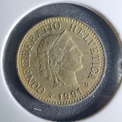 沼泽如烟--第1042场 - 瑞士1991年五分