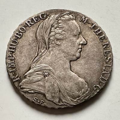 🌹外币初藏🌹🐯2026年第36场   每周二四六晚8️⃣点 接代拍 - 奥地利 1780年 玛丽亚·特蕾西娅 1泰勒 28.06克-0.833银 贸易银币