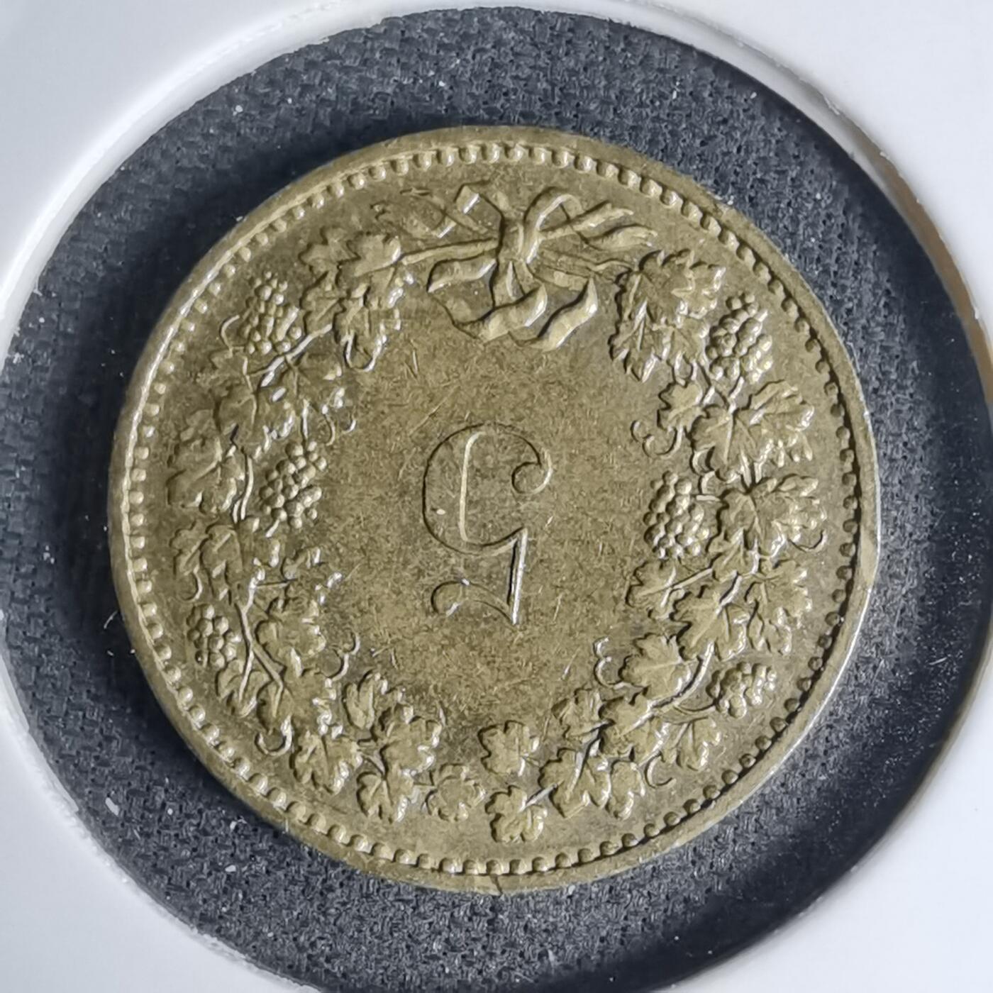 沼泽如烟--第1042场 瑞士1983年五分