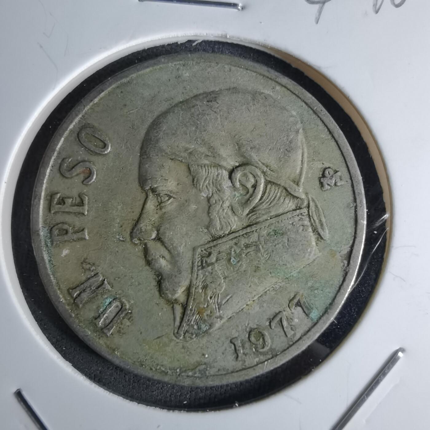 沼泽如烟--第1042场 墨西哥1977年1比索