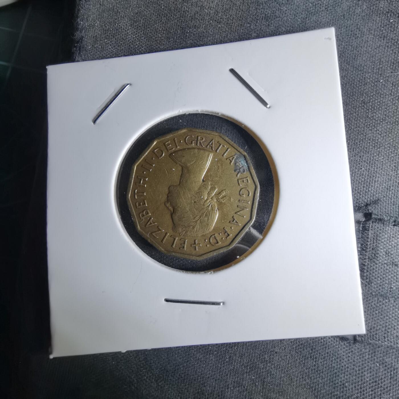 沼泽如烟--第1042场 英国1954年3便士