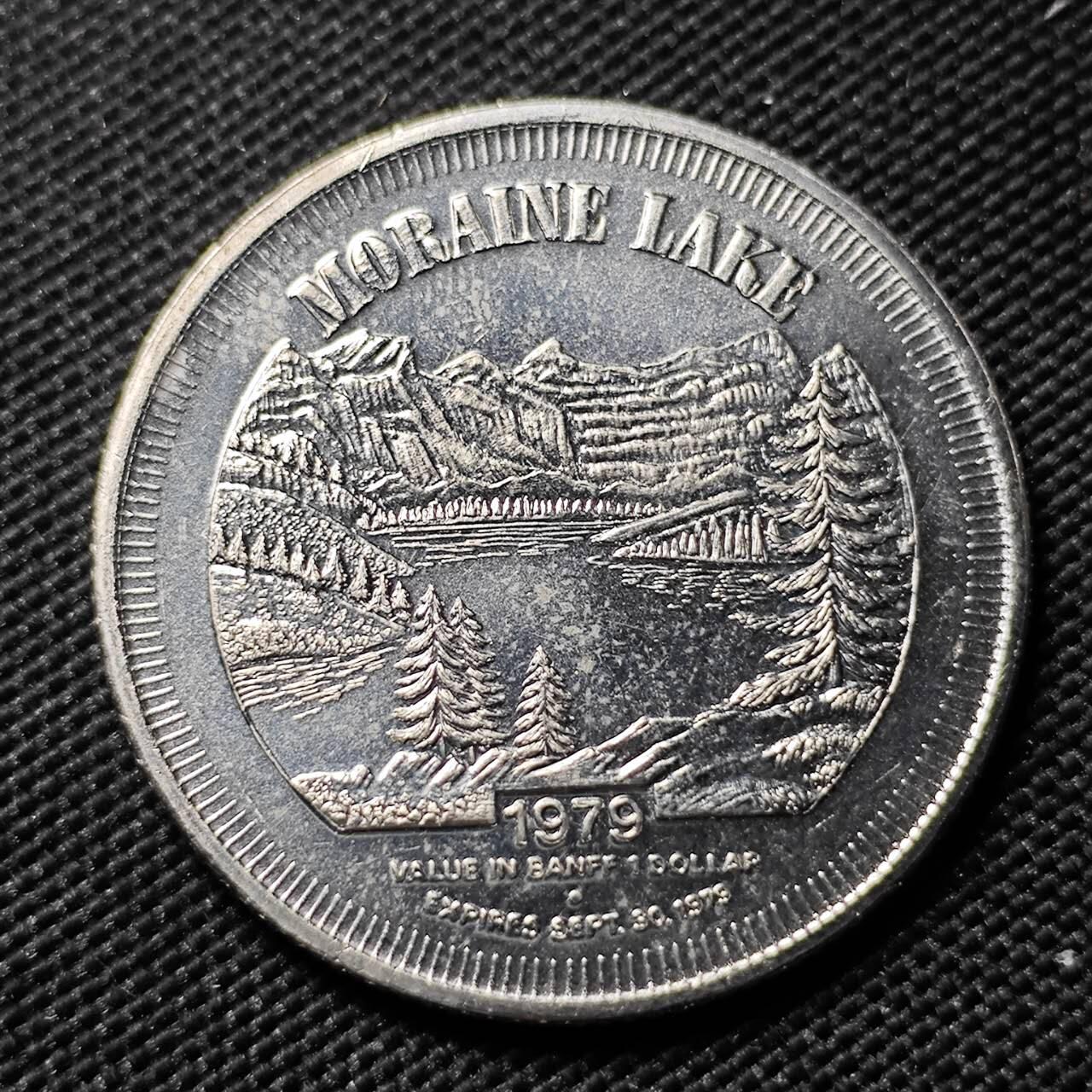 KK钱币收藏小铺  第414期 2月预留时间 周末发货 1979加拿大1元 代币 好品