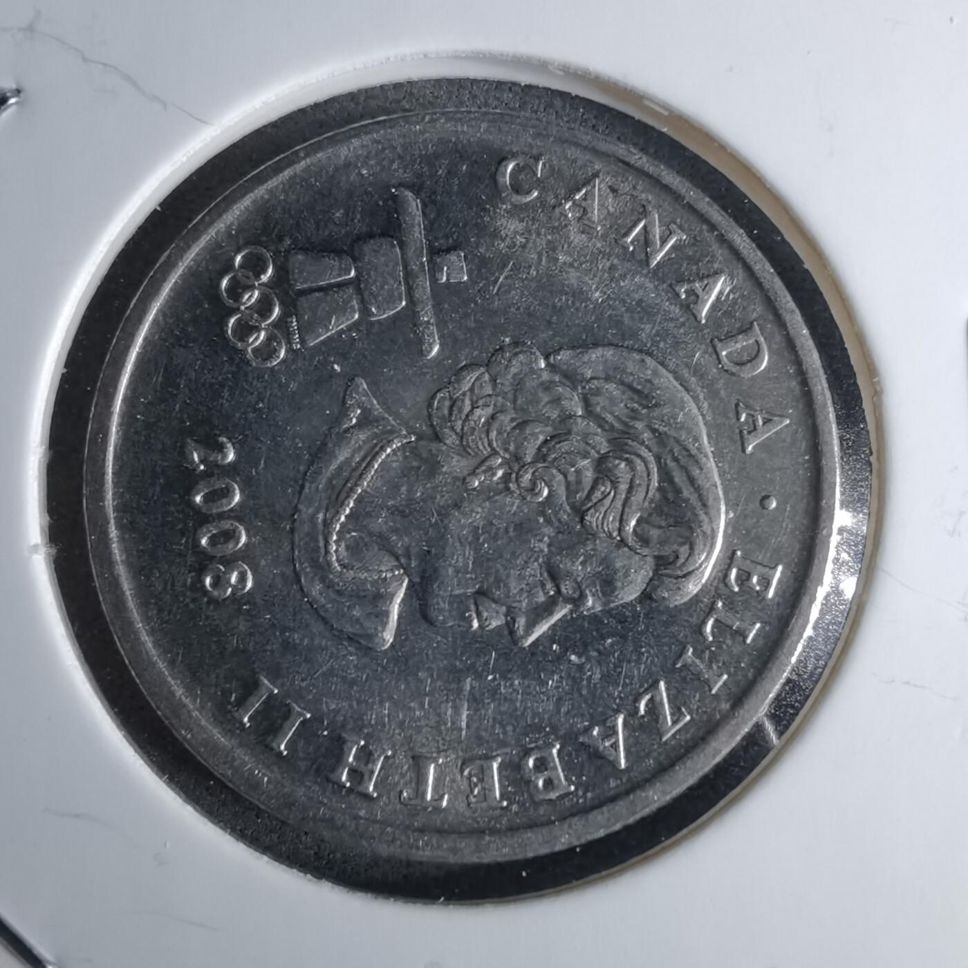 沼泽如烟--第1042场 加拿大2010年25分纪念币