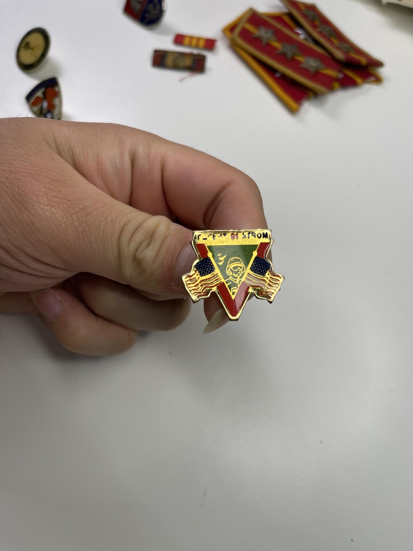 新时代收藏快速小拍 拍卖本周一线所得新货 4月2日场 美军海湾战争纪念章 沙漠风暴行动 1991年打萨达姆