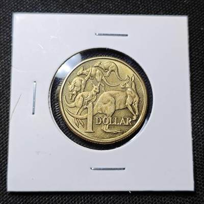 KK钱币收藏小铺  第415期 2月预留时间 周末发货 1984澳大利亚1元 