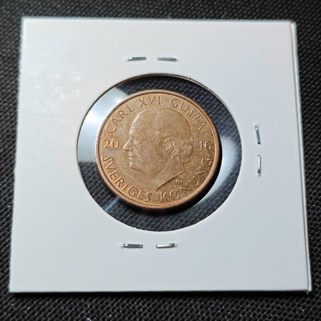 KK钱币收藏小铺  第414期 2月预留时间 周末发货  瑞典2克朗