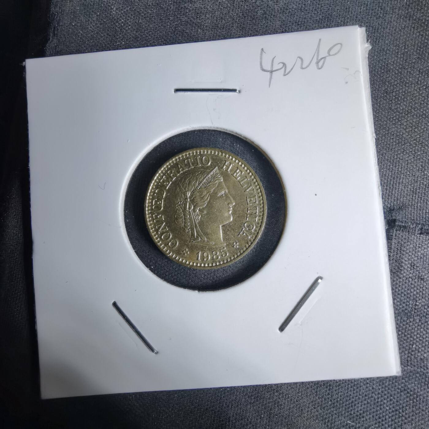 沼泽如烟--第1042场 瑞士1985年五分