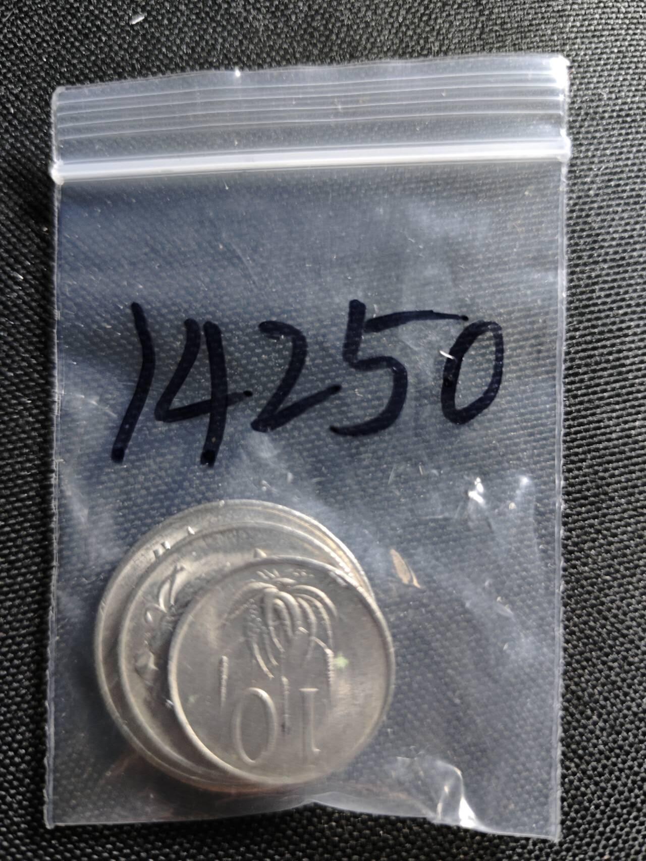 KK钱币收藏小铺  第414期 2月预留时间 周末发货  南非一组