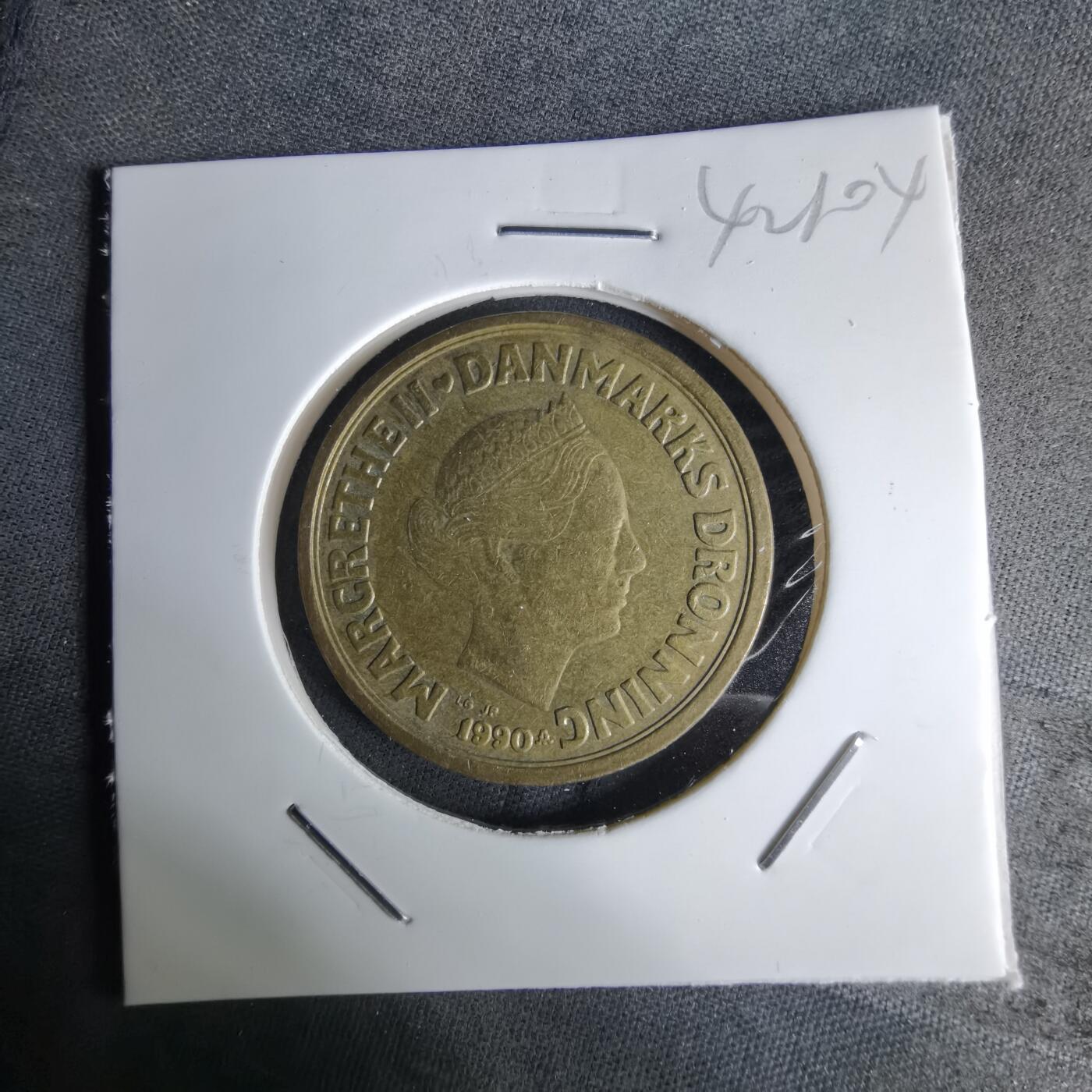 沼泽如烟--第1042场 丹麦1990年20克朗