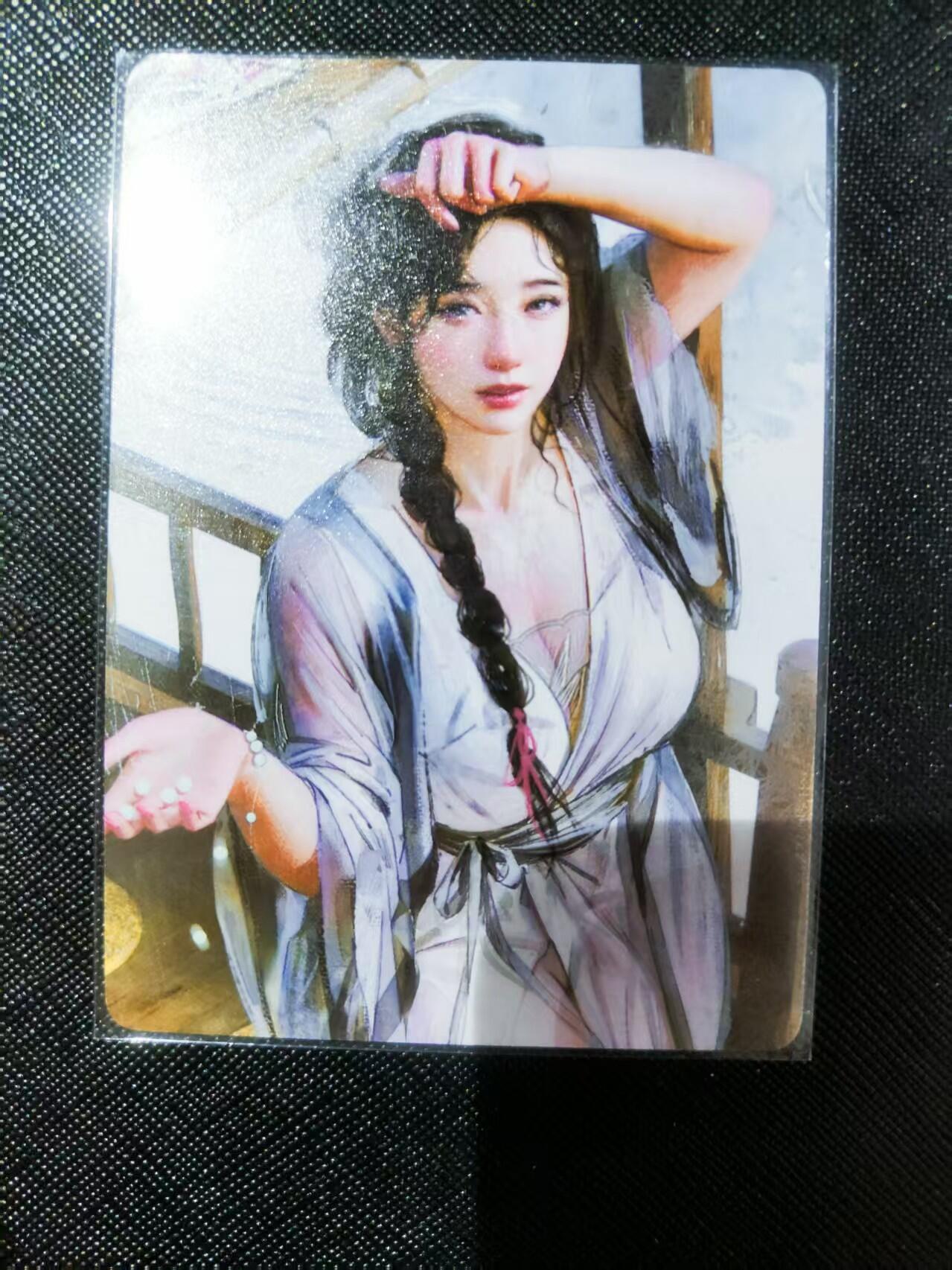 【持续收拍品】-琦卡当当铺～第40期★★~支持寄存★★~【9点40结束】扫码加群抽[包邮券]~ 焱卡文化-燎原卡牌-刷子ST_Brush-人间传-风花雪月-卓文君-大头卡-1张