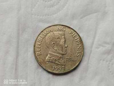 外国硬币 - 1991年菲律宾5元