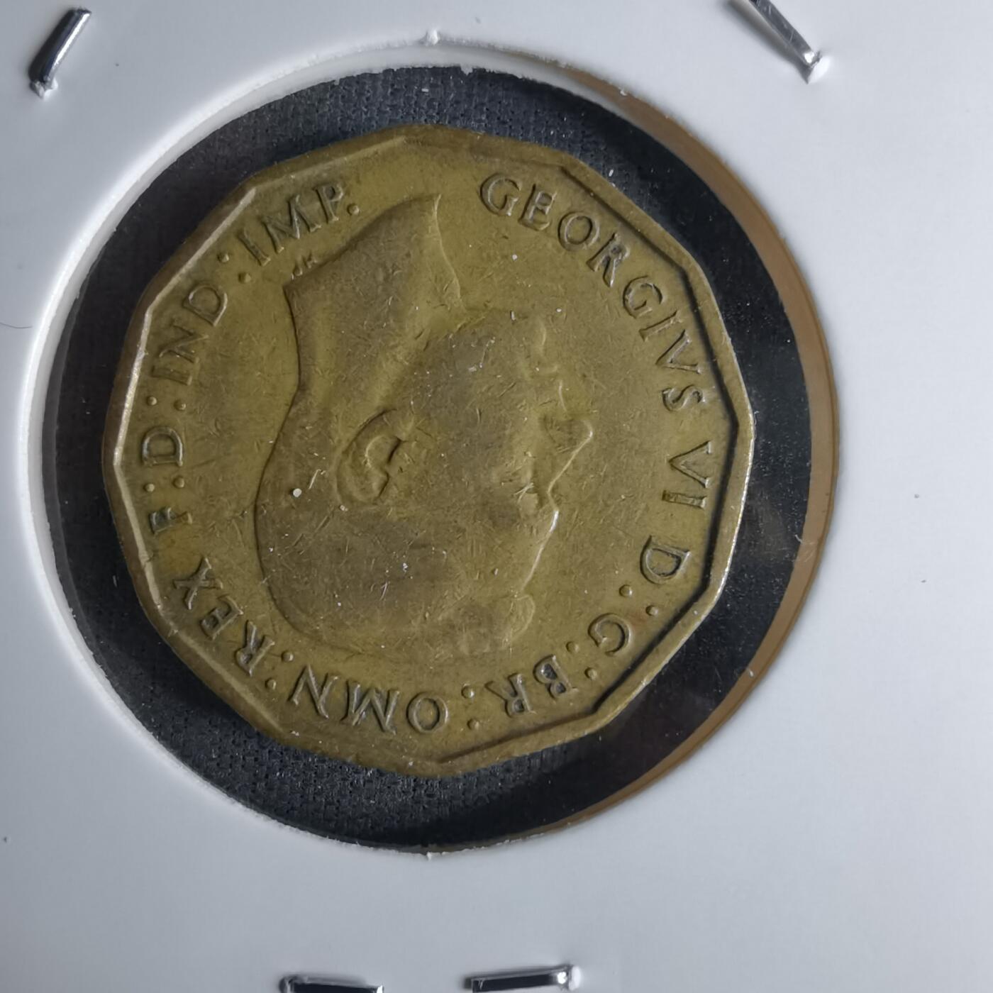 沼泽如烟--第1042场 英国1943年3便士