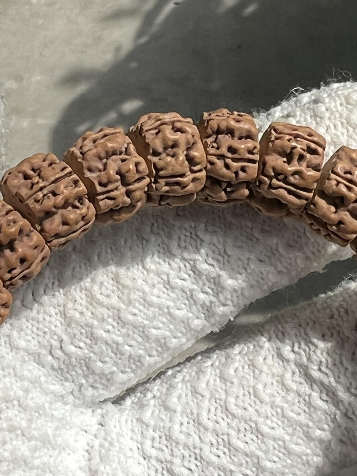 零元拍：国工龙切归圆盘龙金刚菩提手串，12.8/7.8