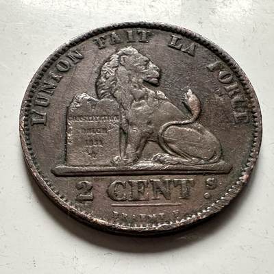 🌹外币初藏🌹🐯2026年第36场   每周二四六晚8️⃣点 接代拍 - 比利时1874年2分