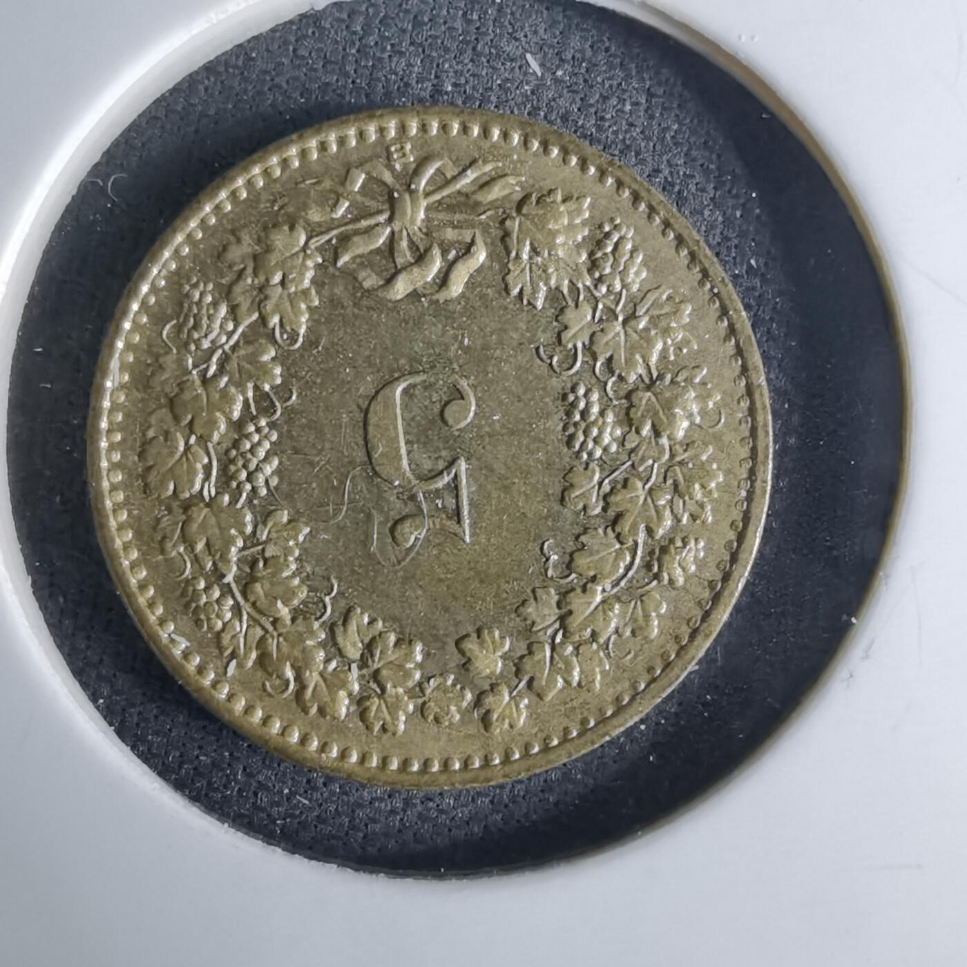 沼泽如烟--第1042场 瑞士1991年五分