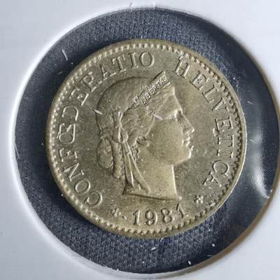 沼泽如烟--第1042场 - 瑞士1981年五分