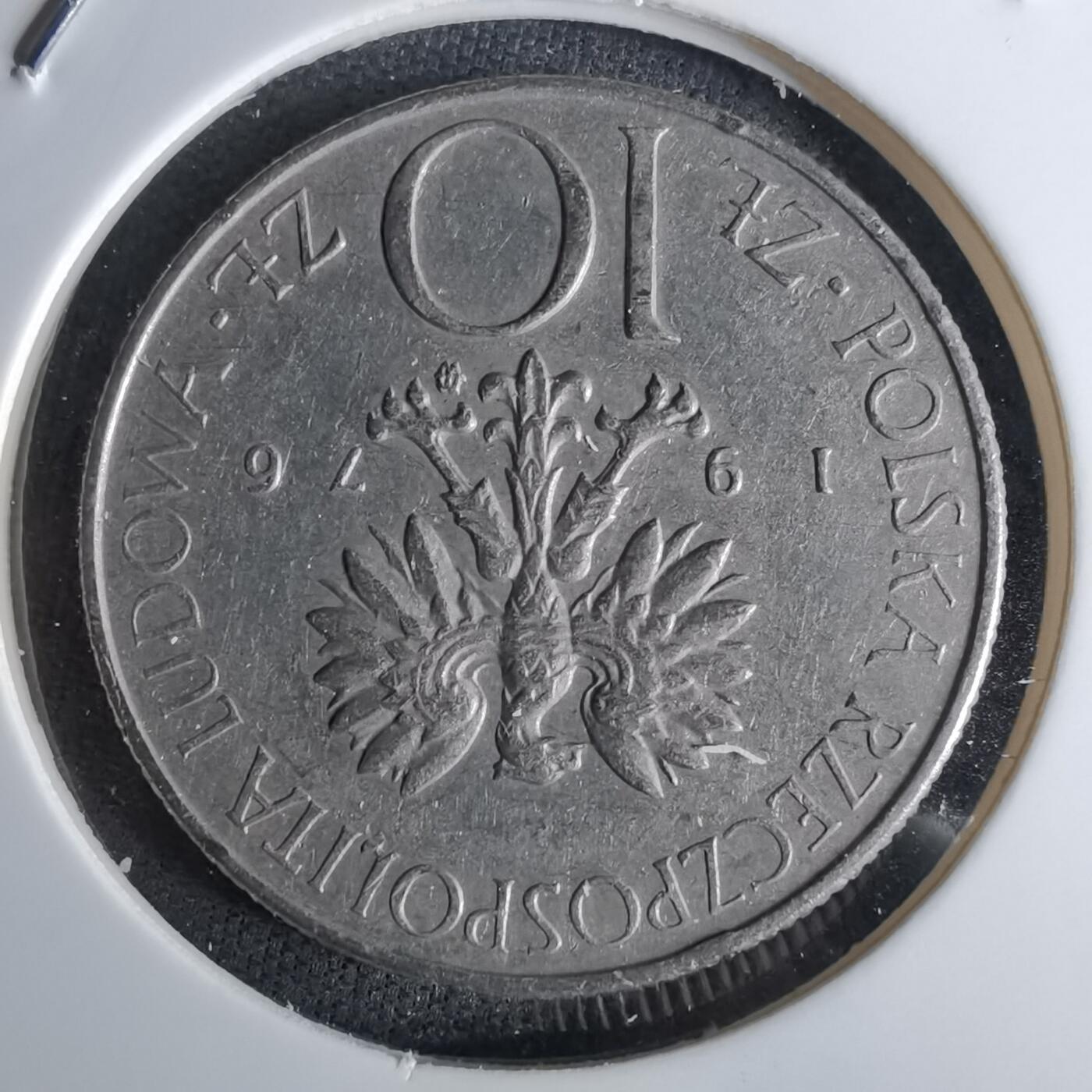 沼泽如烟--第1042场 波兰1976年10兹罗提