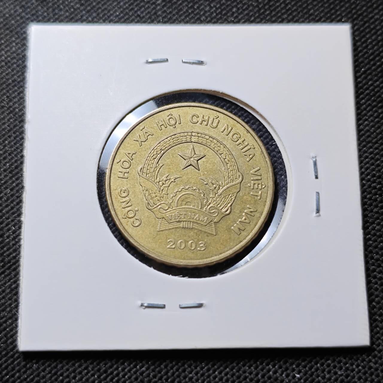 KK钱币收藏小铺  第414期 2月预留时间 周末发货 2003越南500盾