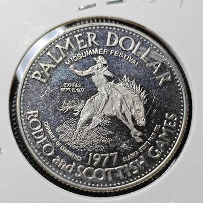 KK钱币收藏小铺  第413期 2月预留时间 周末发货 -  1977加拿大一元代币