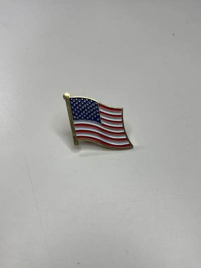 新时代收藏快速小拍 拍卖本周一线所得新货 4月2日场 - 美国国旗证章 川普同款